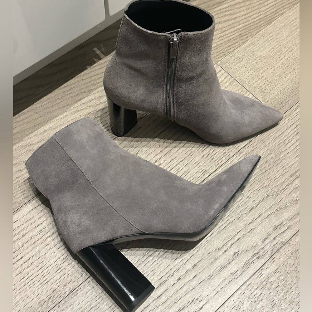 Kendall & Kylie Gray Ankle Booties